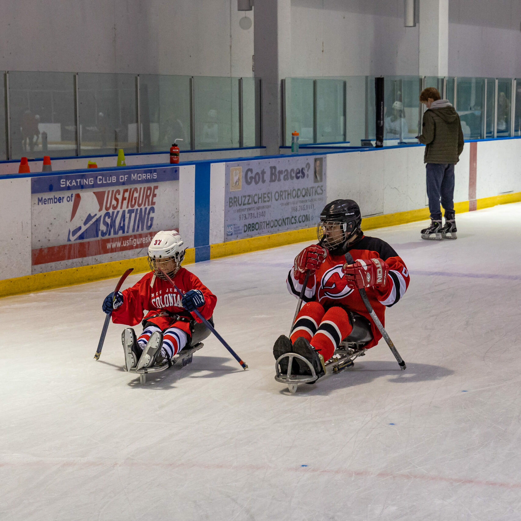 Sled Hockey for Players With Mobility Impairments